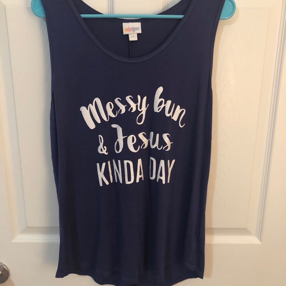 Purple LLR tank